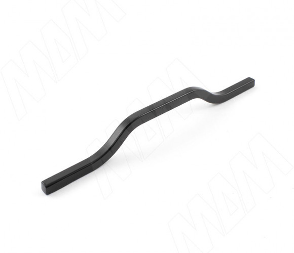 Ручка-скоба 160/192мм черный матовый  BH.62.160-192.BLM