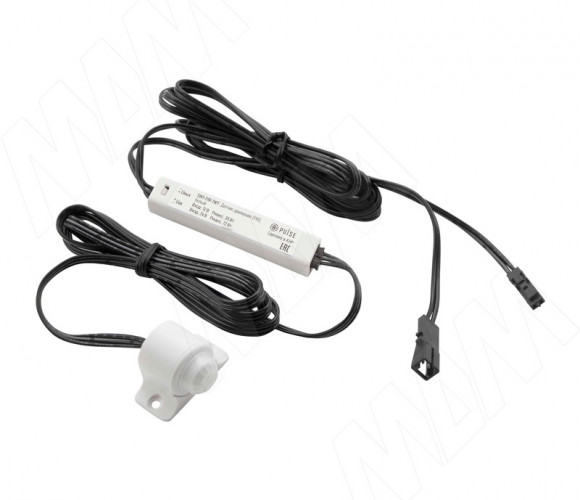 Выключатель инфракрасный на движение, белый 12/24V 36/72W  SW1-PIR-1WT