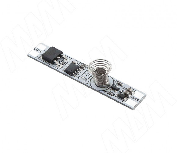 Выключатель сенсорный диммируемый, в профиль 12/24V 60/120W  SW1-TS-PR-1