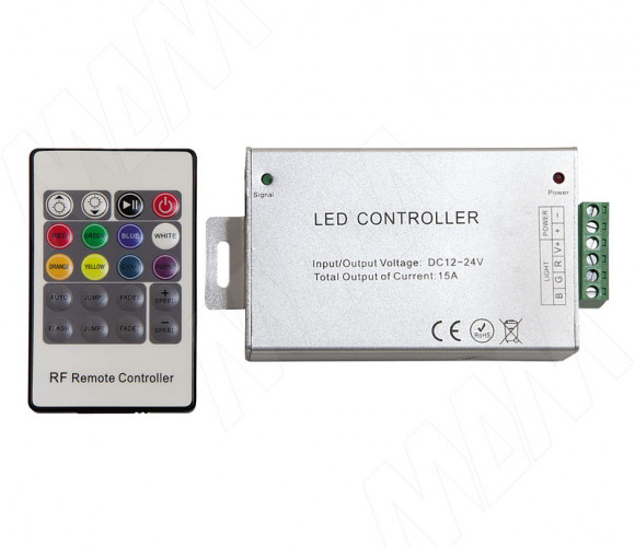 RGB-контроллер с пультом ДУ, 18А