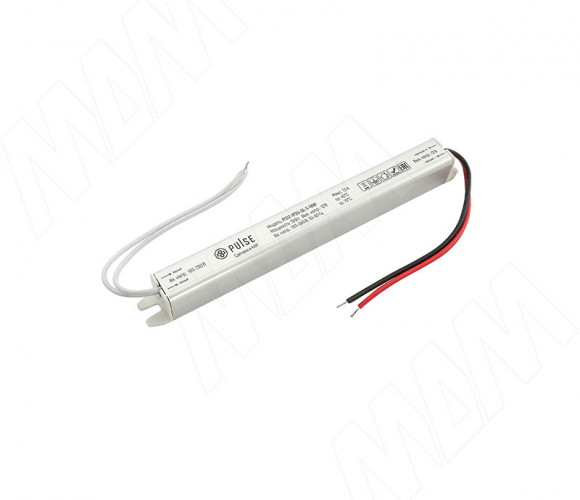 Блок питания SLIM AC-230/DC-12V, сверхтонкий, IP20,18W, PS12-IP20-SL-S-18W