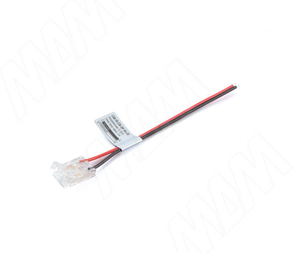 Коннектор для ленты COB и SMD,10мм.к блоку питания, провод 100мм. IP20 LSA-10-CB-SP-10-20