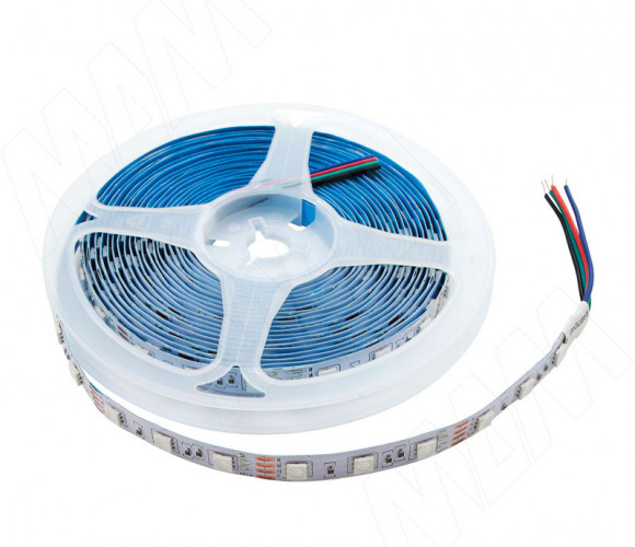 Светодиодная лента  5050/60 12V, 9,6W, IP20, ширина 10мм,  RGB LS12-5050RGB20-14.4
