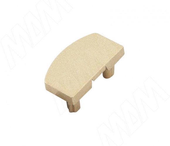 Заглушка торцевая для профиля SМ1, золото матовое LSPA-CAP-SM1-GL