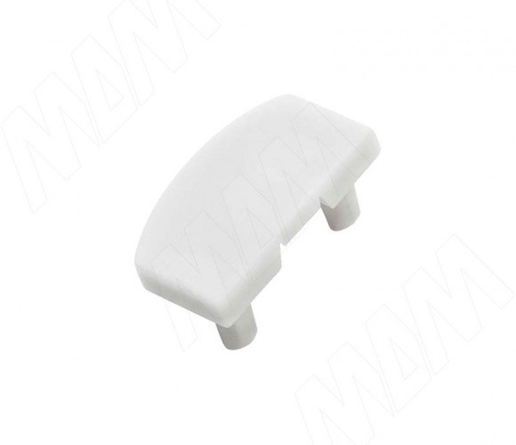 Заглушка торцевая для профиля SМ1, белая LSPA-CAP-SM1-WT