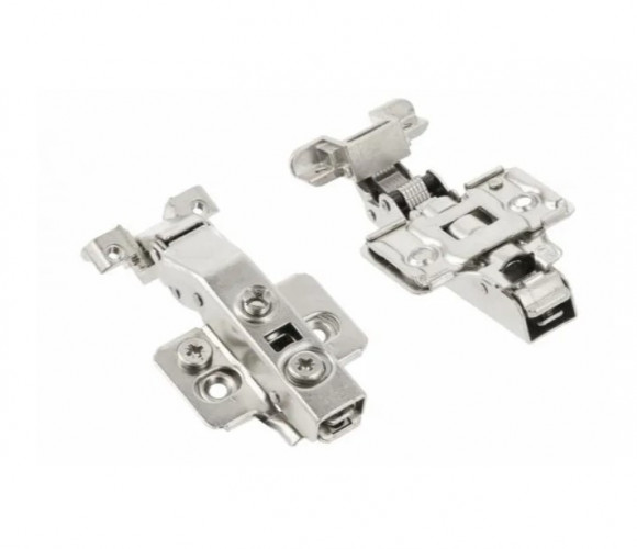 Петля GTV SILENTO PRO смежная для алюм.рамок с доводч., H-0, без еврошурупа CLIPON  ZM-HCSLRALU08-3DBEO