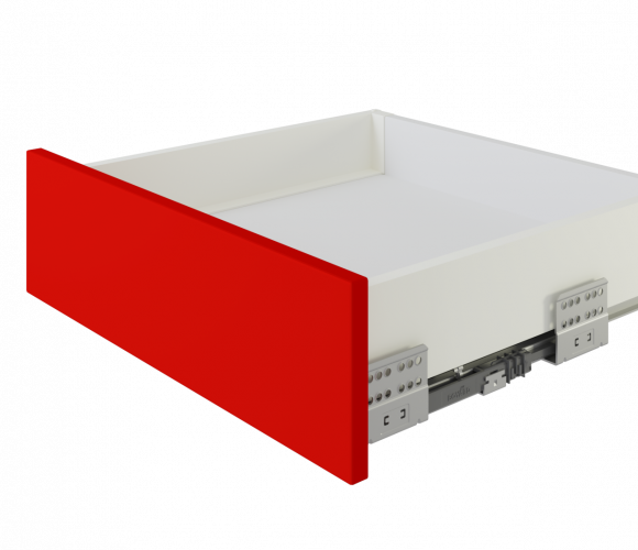 Ящик СТАРТ PUSH с ПРЯМЫМИ боковинами Белый SB28W.1/300, выс. стенки 86мм