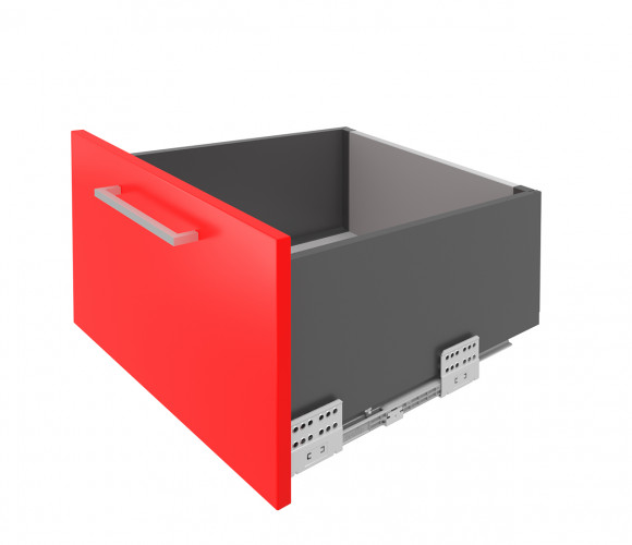 Ящик СТАРТ с ПРЯМЫМИ боковинами Графит SB21GRPH.1/500, выс. стенки 199мм