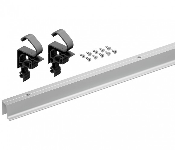9339507 Комплект ходового профиля WingLine L 2024, с перфорацией, L1200 мм, алюминий, серебристый