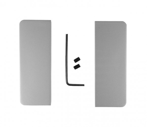 Заглушки закр. для горизонт. профиля GOLA BALANCE " C" Серый   RZ050.04GR   БОЯРД