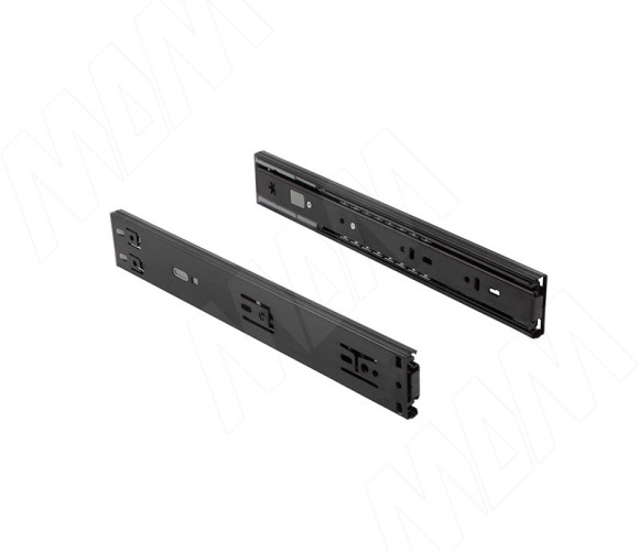 Направляющие VEKTOR BS45 STANDARD 350мм, шар. h45, полн.выдвижения, черные