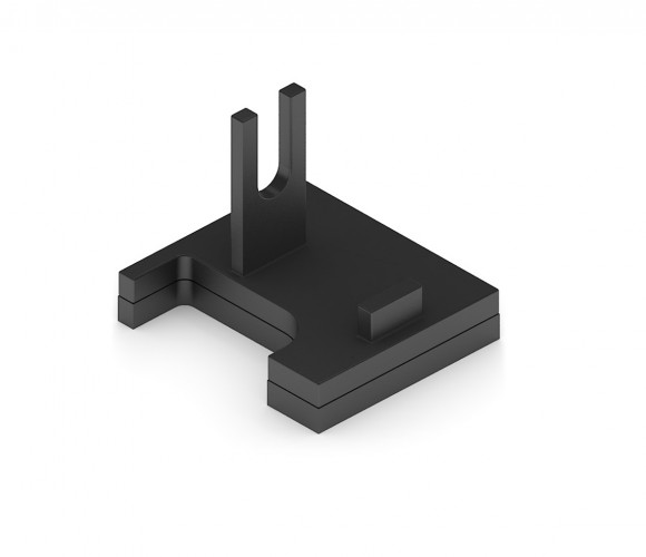 АРИСТО Опора нижняя правая 4СКЛ, черный   FF0007