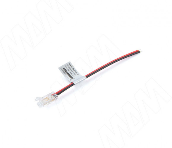 Коннектор для ленты COB и SMD,5мм.к блоку питания, провод 100мм. IP20 LSA-5-CB-SP-10-20