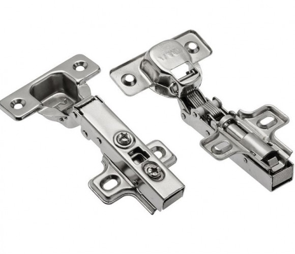 Петля GTV с доводчиком, накладная (комплект - 2 шт)   ZM-INHC09H04-BE-2BAG