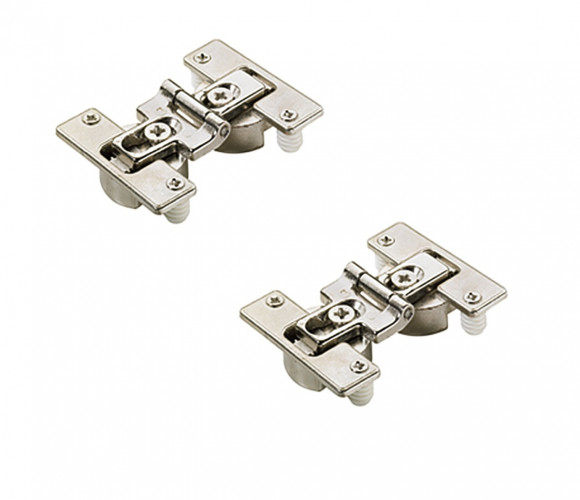 9278694 Комплект 2 средних петель для складных дверей, с регулировкой оси вращения, под прикручивание