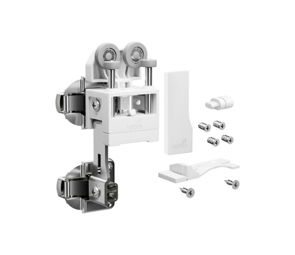 9339478 Комплект фурнитуры WingLine L 2024, light, с самозакрыванием, белый, левый