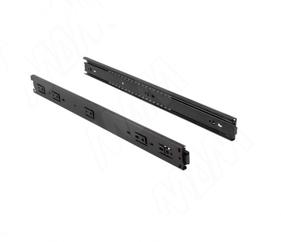 Направляющие VEKTOR BS45 STANDARD 450мм, шар. h45, полн.выдвижения, черные