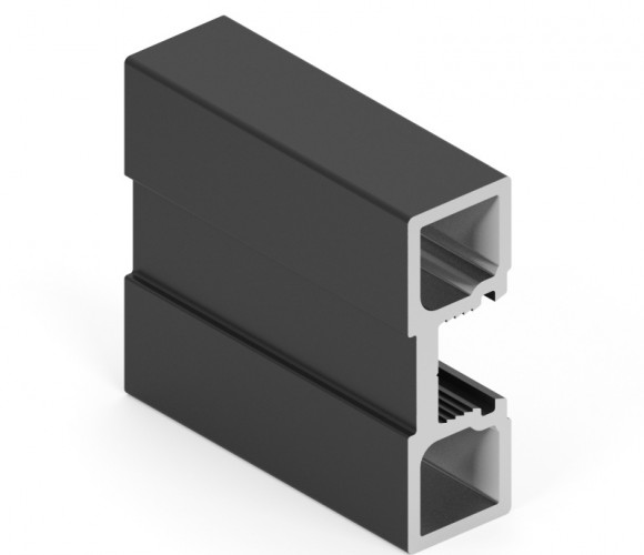 АРИСТО Профиль вертикальный Twelve, 2700, черный   AS0819