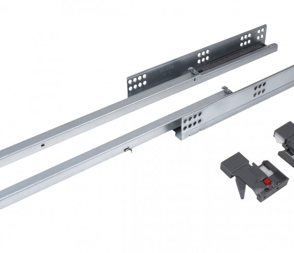 Направляющие СКРЫТОГО монтажа push-to-open частичн.выдв. DB8786Zn/450