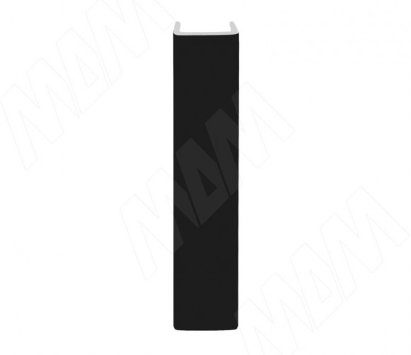 Конечный элемент цоколя (высота 100) черный   19.0422R.40