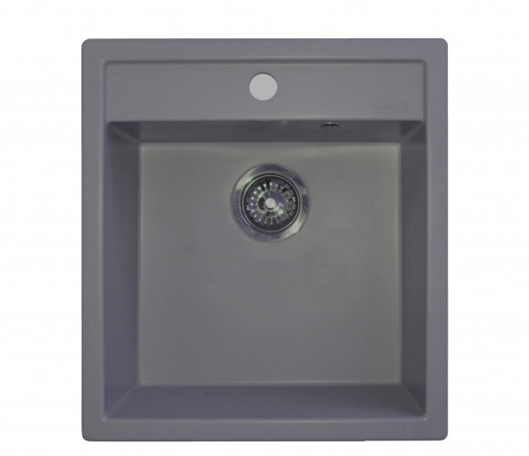Мойка КВАДРАТ Темно-Серая 455*505*190мм.  GRANIT