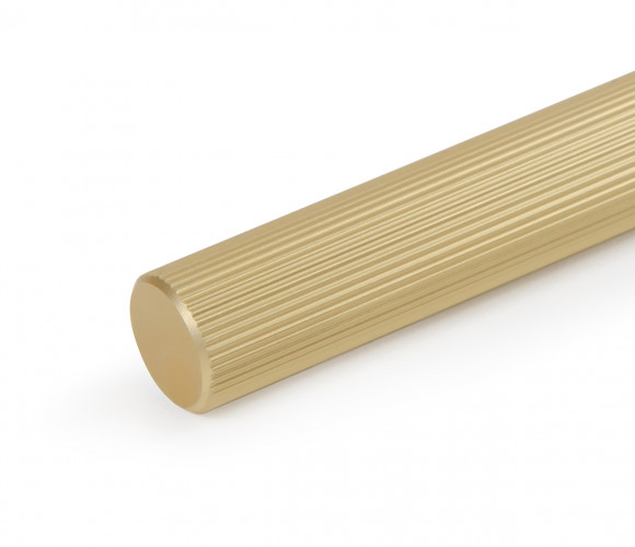 PR003MBSG.1/512 Матовое браширован.сатиновое золото Пруток LINE для ручки