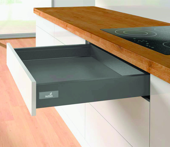 9234544 КОМПЛЕКТ ЯЩИКА INNOTECH ATIRA ПОЛНОГО ВЫДВ. SILENT SYSTEM, H70, NL420, АНТРАЦИТ