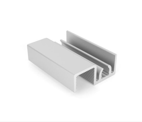 АРИСТО Профиль верхний плоский SLIM MAX, 5400, серебро   AV0734