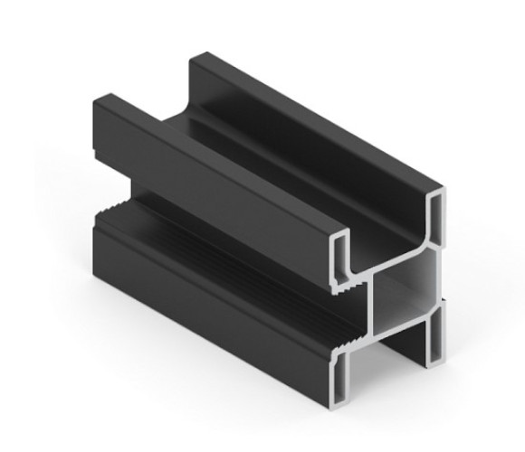 АРИСТО Профиль вертикальный Smart, 2700, черный   AS0750