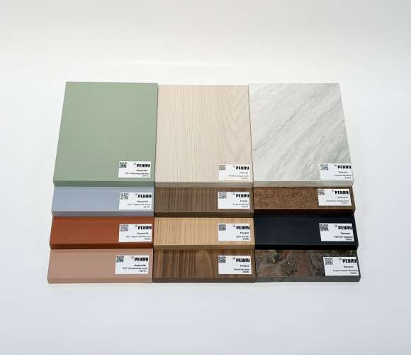 Комплект образцов фасадных полотен РЕХАУ 229 х 195 мм (36 декоров)