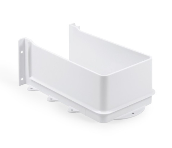 Держатель дна и задней стенки для ящика под мойку SBH28/W   Белый