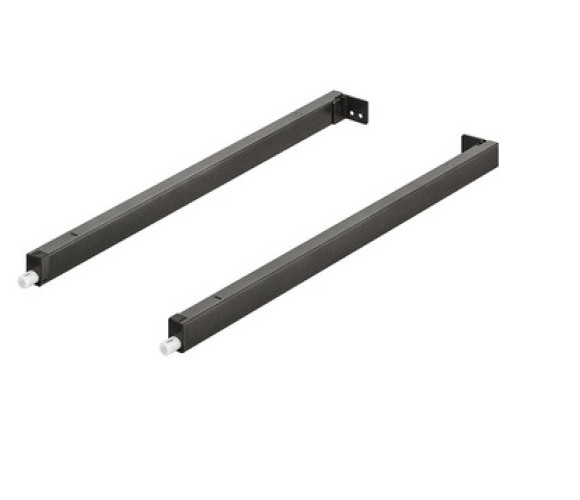 Комплект рейлингов квадратных Matrix Box P, серый, 500мм   551.60.925