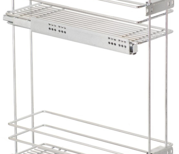 Cargo mini 200мм Квадро GTV + направл. GTV, бок.крепл. Правая, с крепл. к фасаду