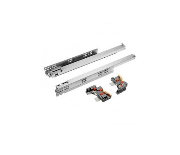 Направляющие скрыт. монт. DTC TS10/350 40кг 3D, полного выдв. с дов. (TS10350H) 0016248