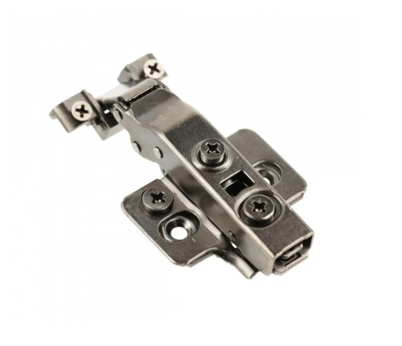 Петля GTV SILENTO PRO накладная для алюм.рамок с доводч., H-0, без еврошурупа, черная CLIPON  ZM-HCSLRALU09-3DBEO-20