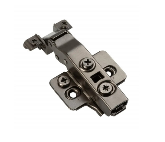 Петля GTV SILENTO PRO накладная для алюм.рамок без пружины H-0, без еврошурупа, черная CLIPON  ZP-SLCARALU09-3DBEO-20