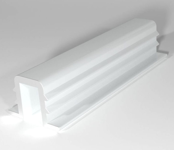 Направляющий профиль дверей-купе (Серебро) F1-06