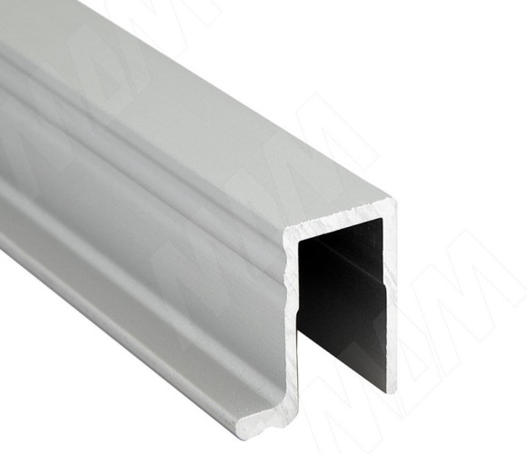 FOLD Ходовой профиль, верхний, серебро анод., (продажа 2 или 4 метра)  FOLD15-06PR