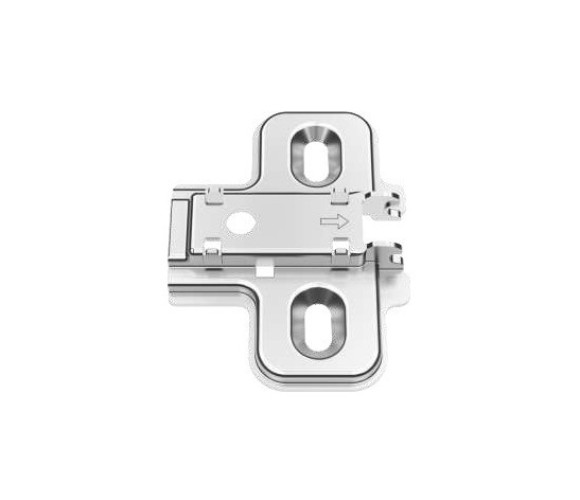Монтажная планка DTC для петель STYLISH H=9, с евровинтами (82H92AQ) 0023940