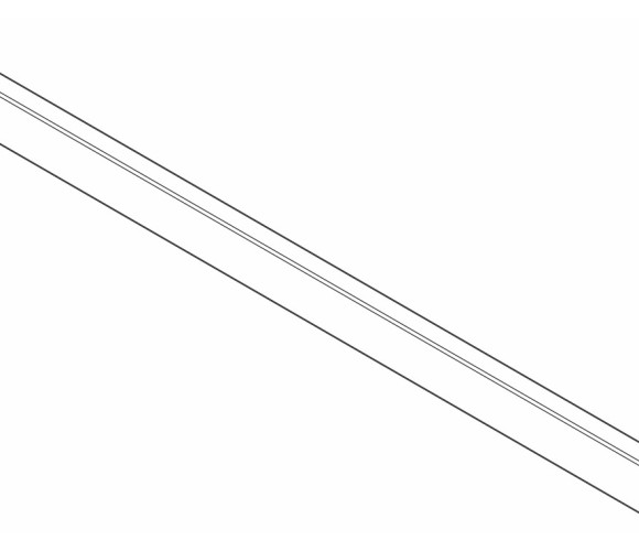 Рейлинг универсальный DTC 1100mm Magic Pro белый (HT10071,E29) 0016646