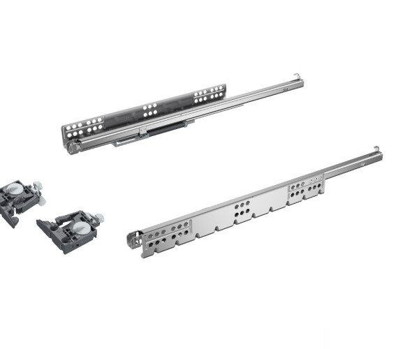 Quadro 25 2D направляющие част. выдв., Silent System, S (25 кг), EB21, NL450