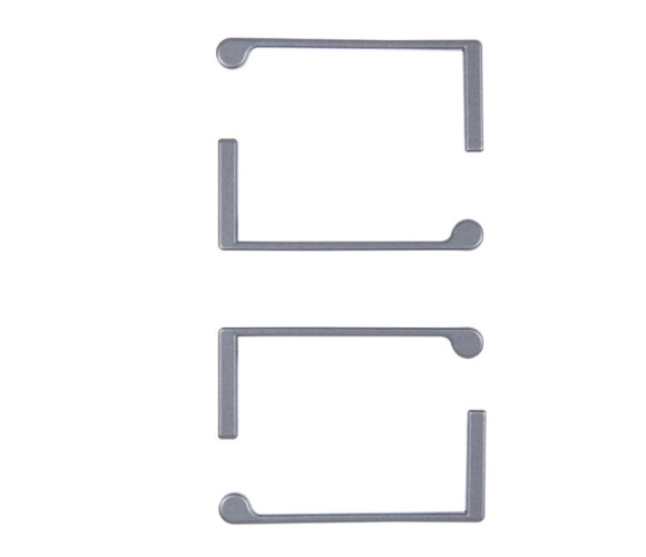 Заглушки RZ101.01GR Серый  (2L+2R) BOYARD