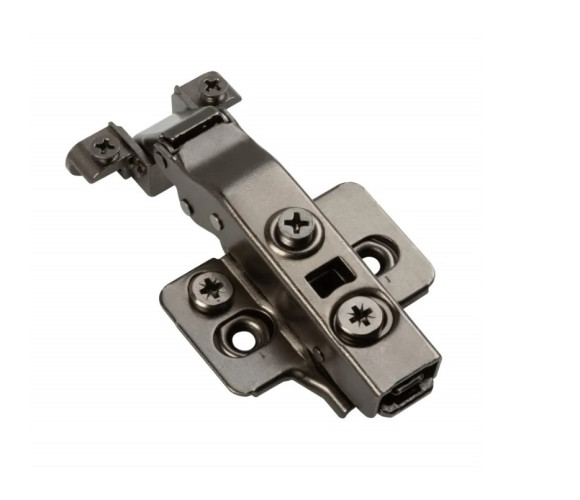 Петля GTV SILENTO PRO накладная для алюм.рамок без пружины H-0, без еврошурупа, CLIPON  ZP-SLCARALU09-3DBEO