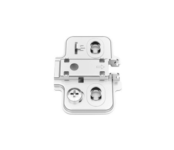 Монтажная планка DTC для петель STYLISH H=2, с эксцентриком (82T20TQ) 0023952