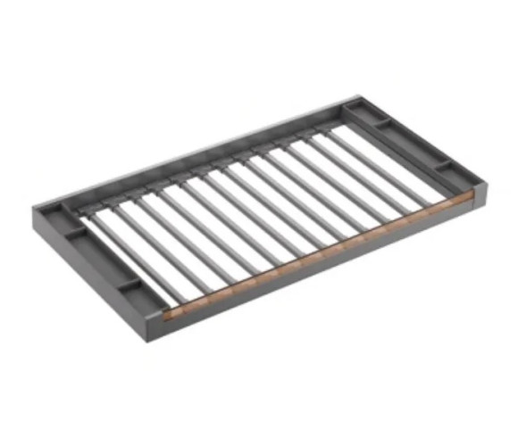 Вешалка для брюк DTC Pure-Pro LK L=450, ширина=800мм серая 0022768